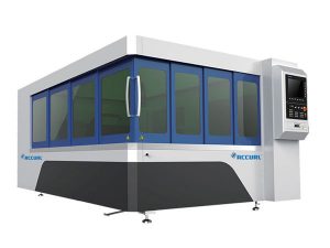 500w metalo pluošto lazerinio pjovimo staklių ašmenų stalas su šviesos kelio sistema