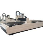 dvejopo naudojimo lazerinių vamzdžių pjovimo įranga, profesionali CNC lazerinių vamzdžių pjaustymo mašina
